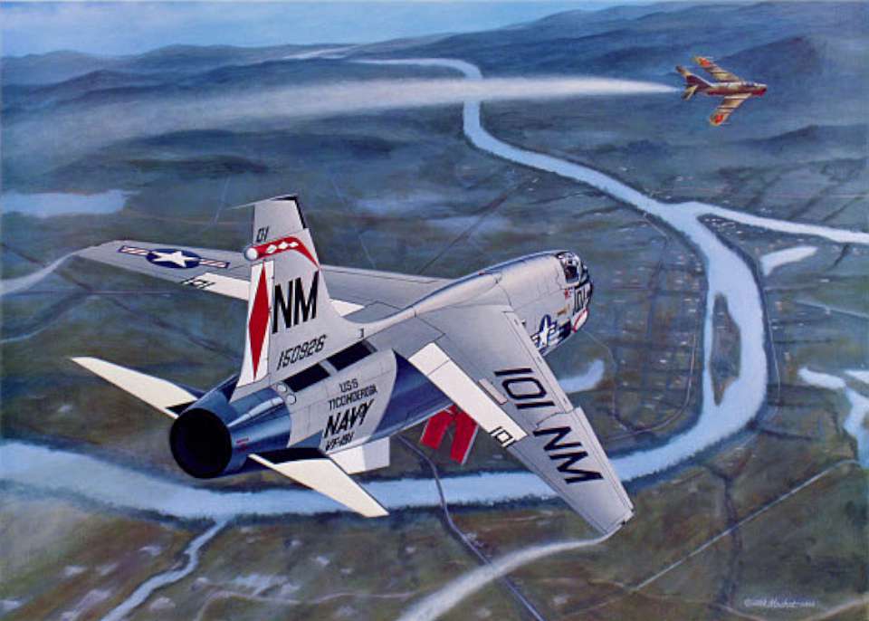1970年米海軍LTVヴォートF-8CとF-8K フライトマニュアル CHANCE VOUGHT F-8 CRUSADER - Flight Manuals